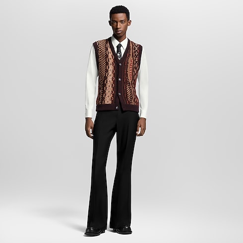 Ready-to-Wear All Ready-to-Wear Cardigan Vest | Louis Vuitton ® (Product zoom)