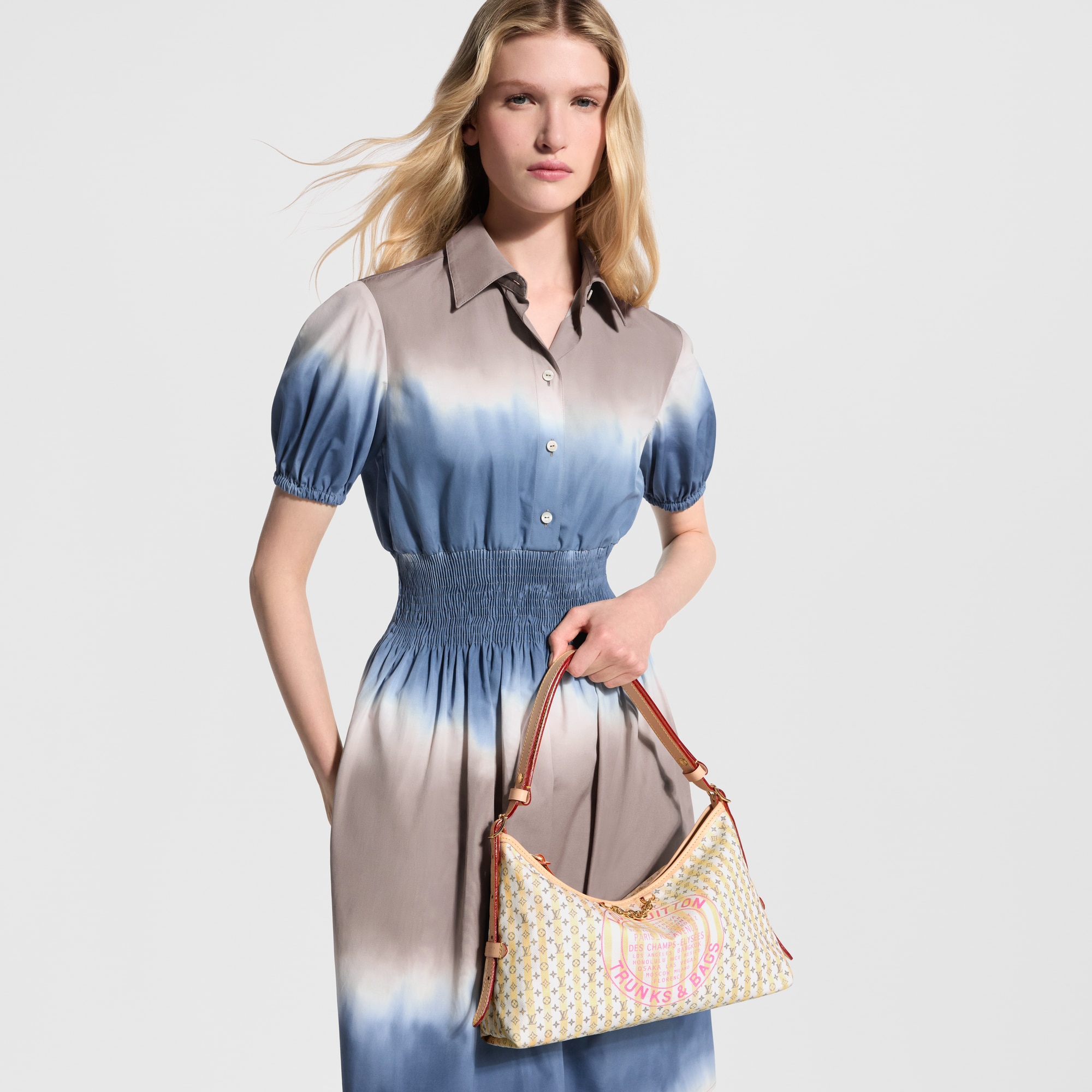 lv t shirt dress Ruffle Trim T-Shirt Dress - Women - Ready-to-Wear