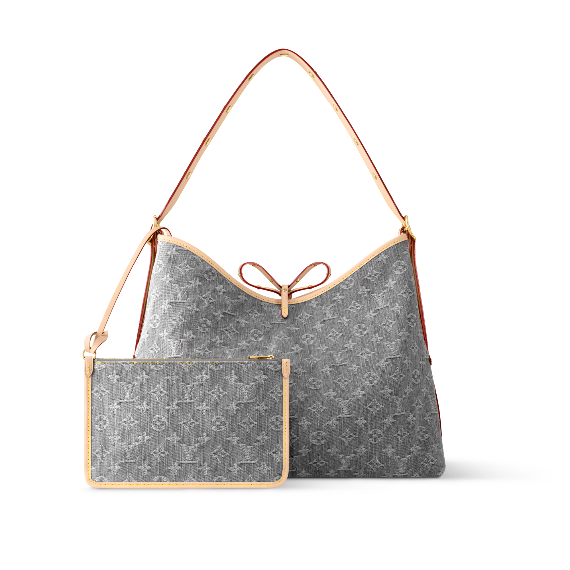 Monogram Denim Handbags All Handbags CarryAll MM | Louis Vuitton ® (Product zoom)