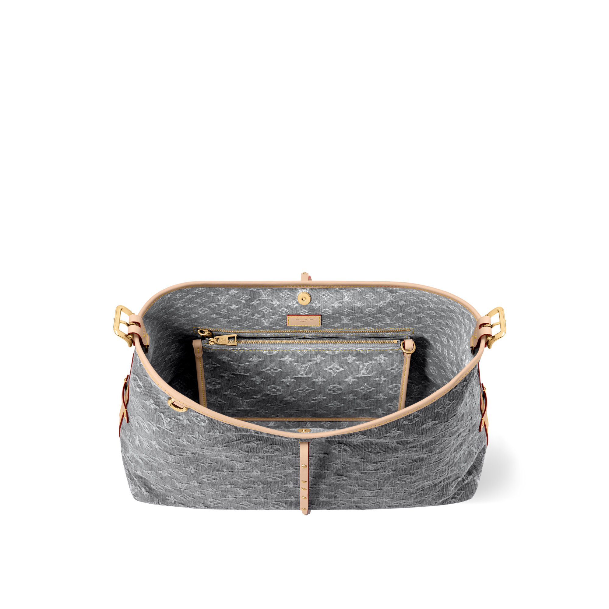 Monogram Denim Handbags All Handbags CarryAll MM | Louis Vuitton ® (Product zoom)