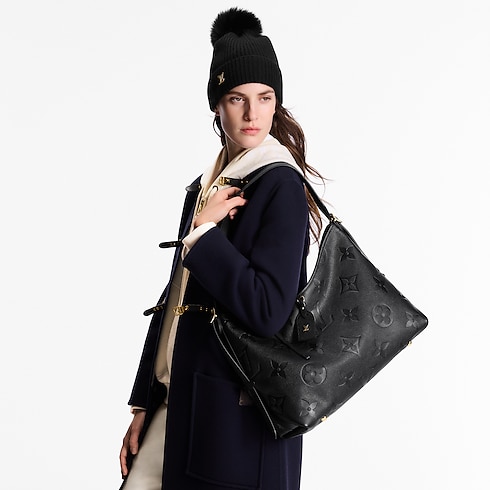 Monogram Empreinte Leather Handbags All Handbags CarryAll MM | Louis Vuitton ® (Product zoom)