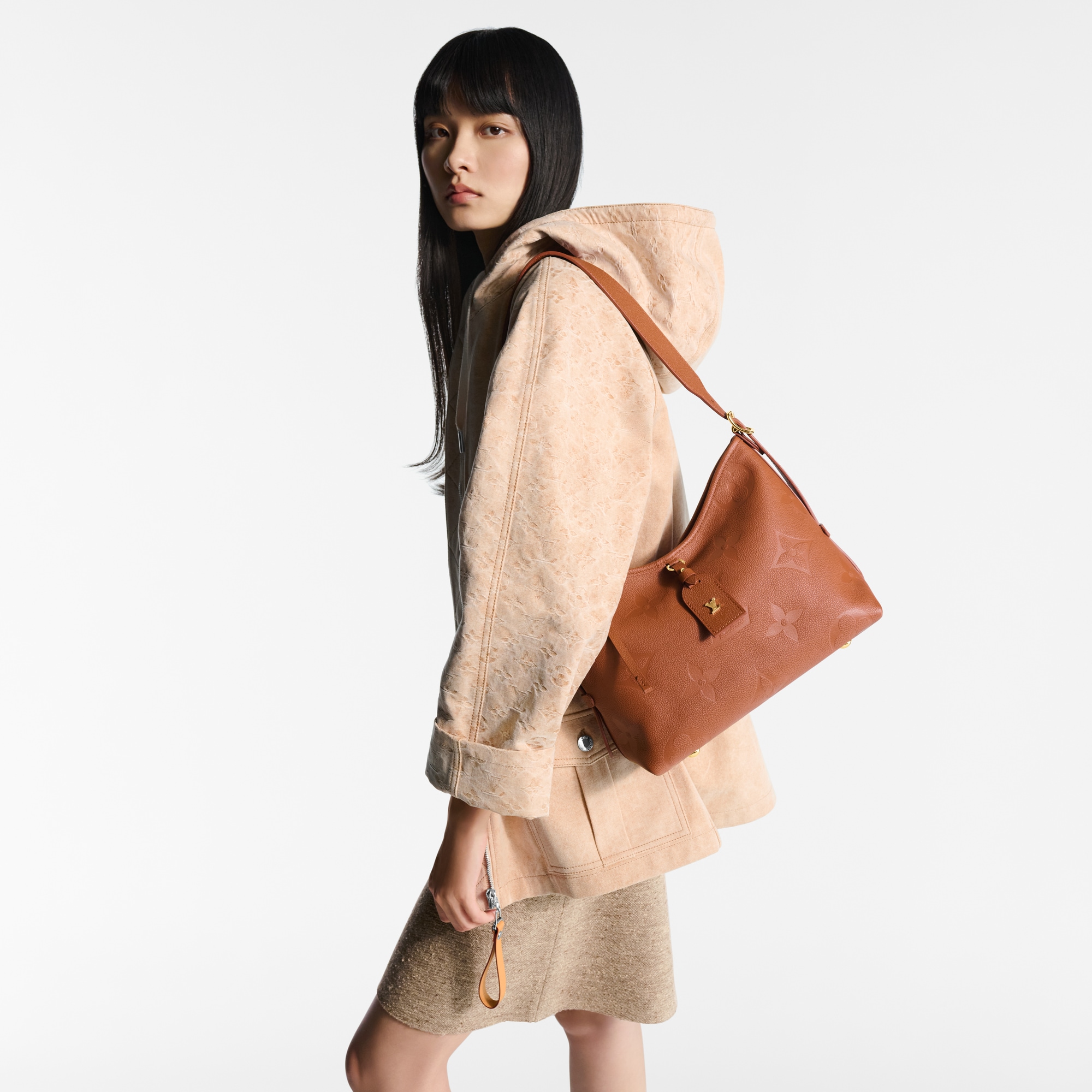 Monogram Empreinte Leather Handbags All Handbags CarryAll PM | Louis Vuitton ® (Product zoom)