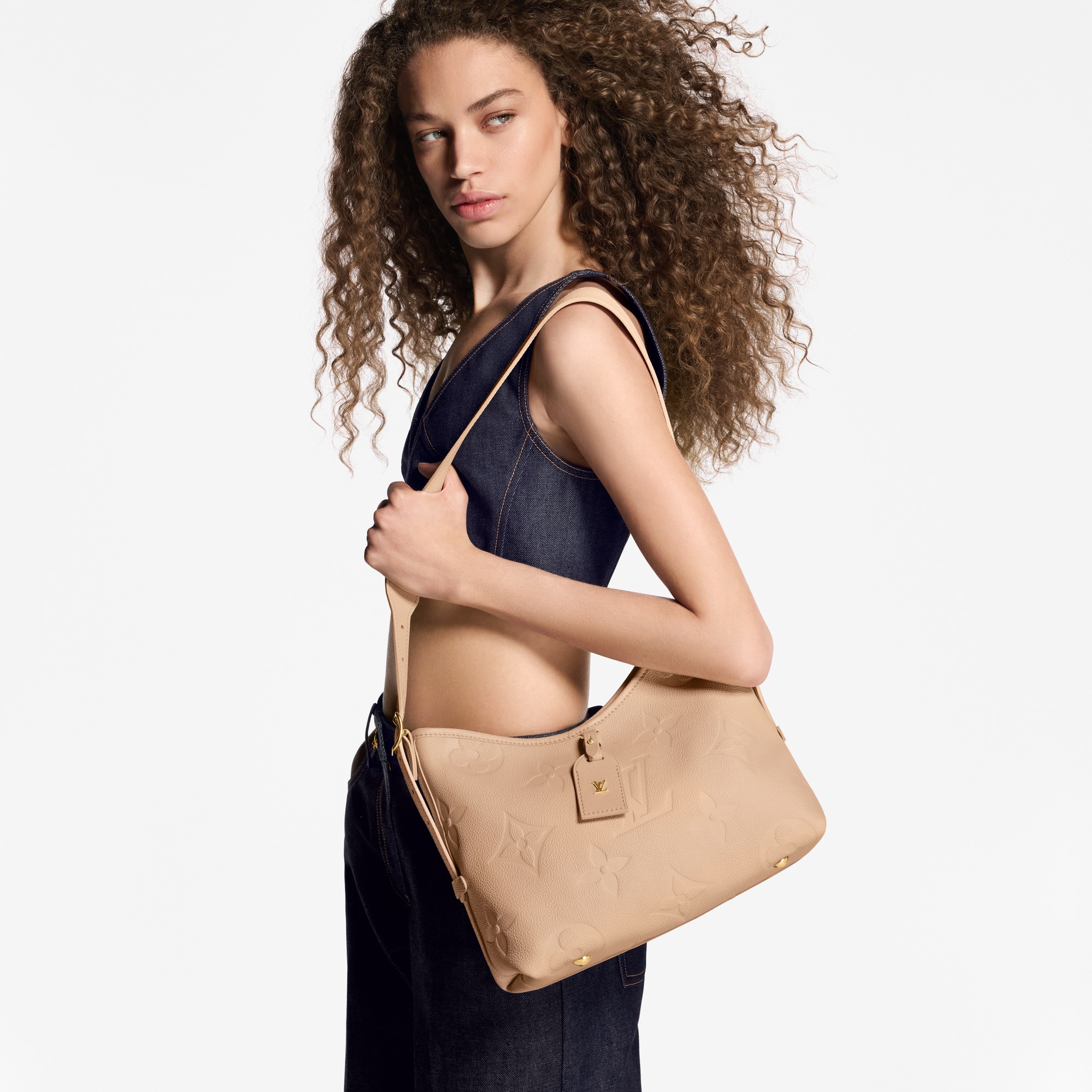 Monogram Empreinte Leather Handbags All Handbags CarryAll PM | Louis Vuitton ® (Product zoom)