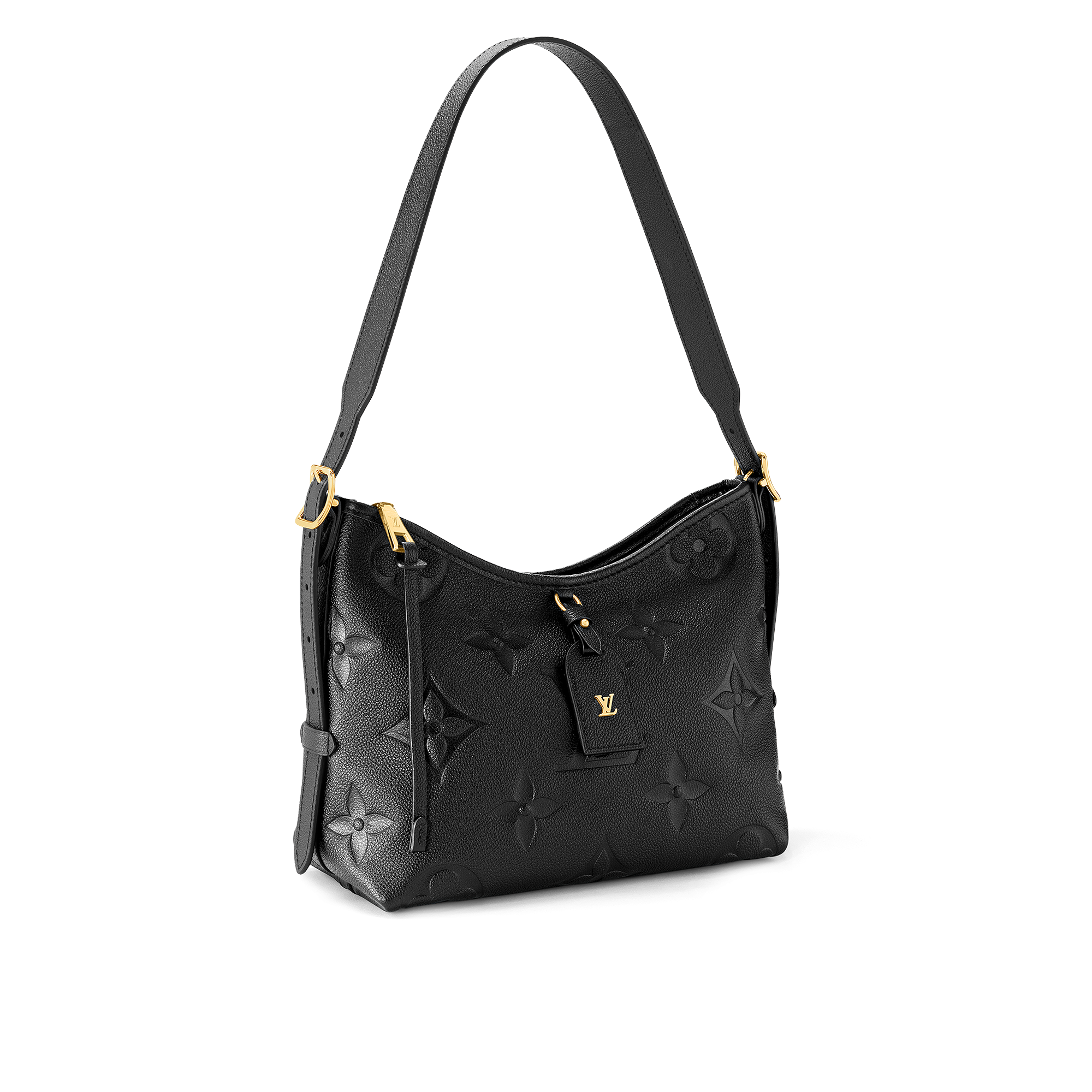 louis vuitton black leather tote