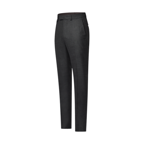 Ready-to-Wear Pants Cashmere And Wool Blend Cigarette Pants | Louis Vuitton ® (Product zoom)