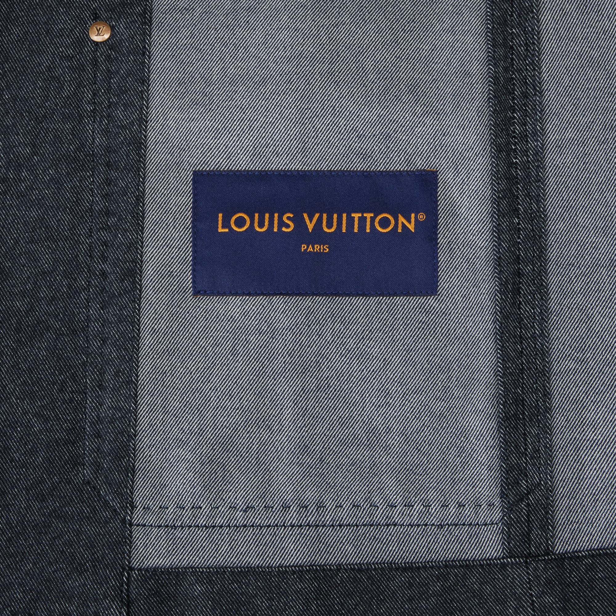 Ready-to-Wear Blazers and Jackets Cashmere Blend Denim Jacket | Louis Vuitton ® (Product zoom)