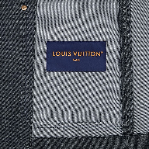 Ready-to-Wear Blazers and Jackets Cashmere Blend Denim Jacket | Louis Vuitton ® (Product zoom)