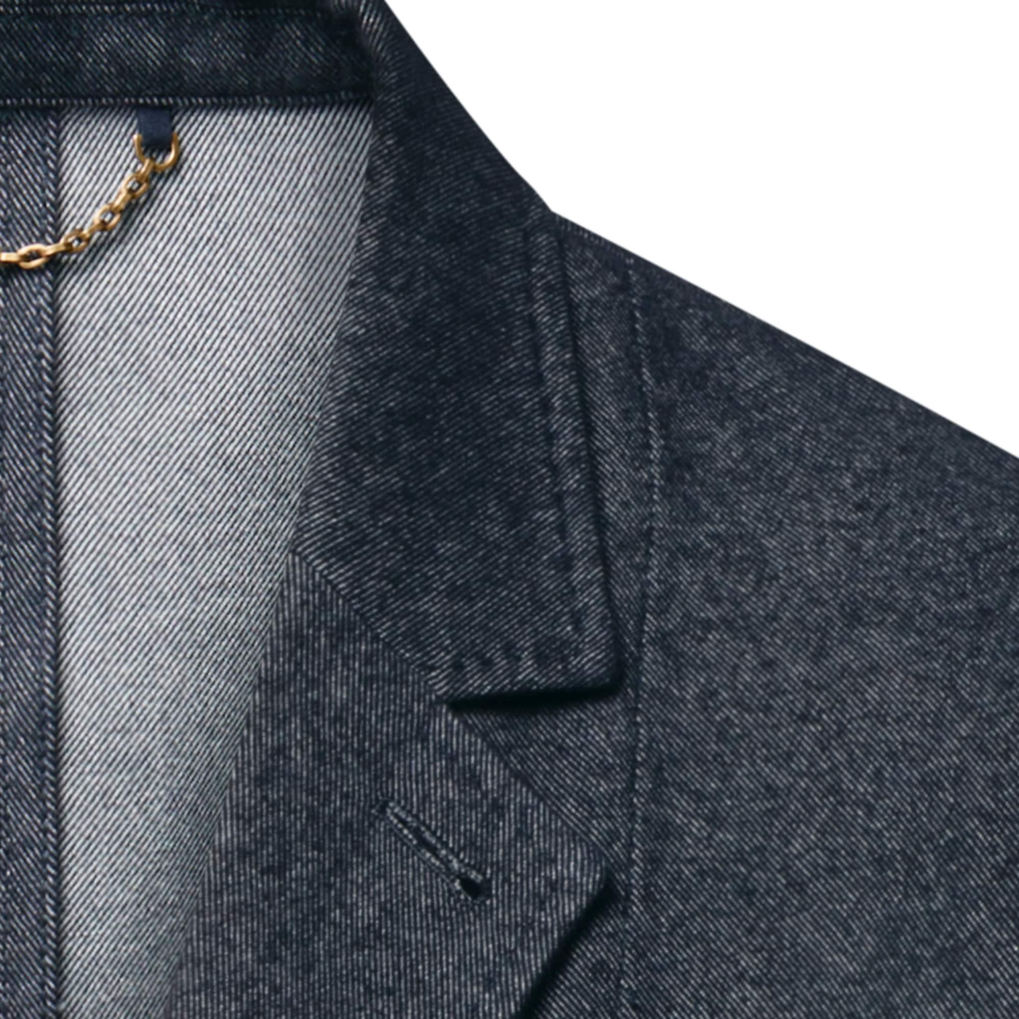Cashmere Blend Denim Jacket