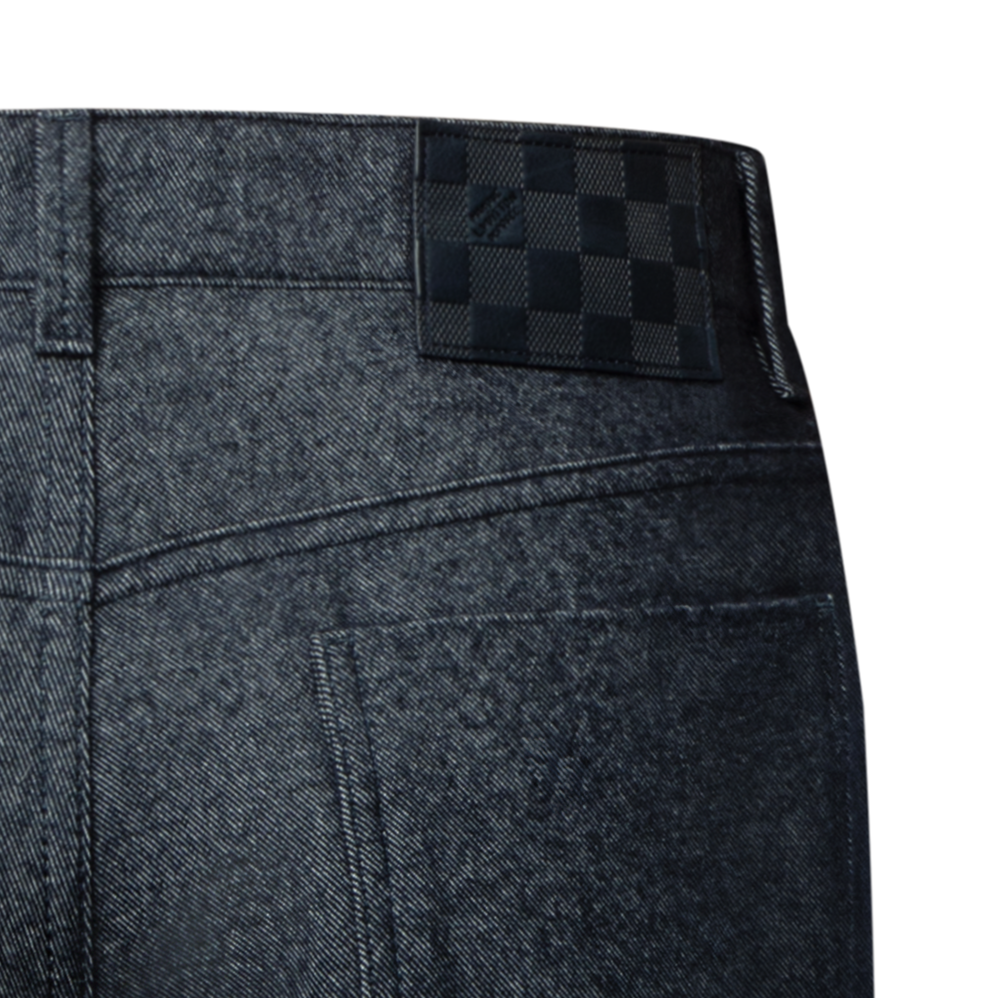 Cashmere Blend Formal Denim Pants