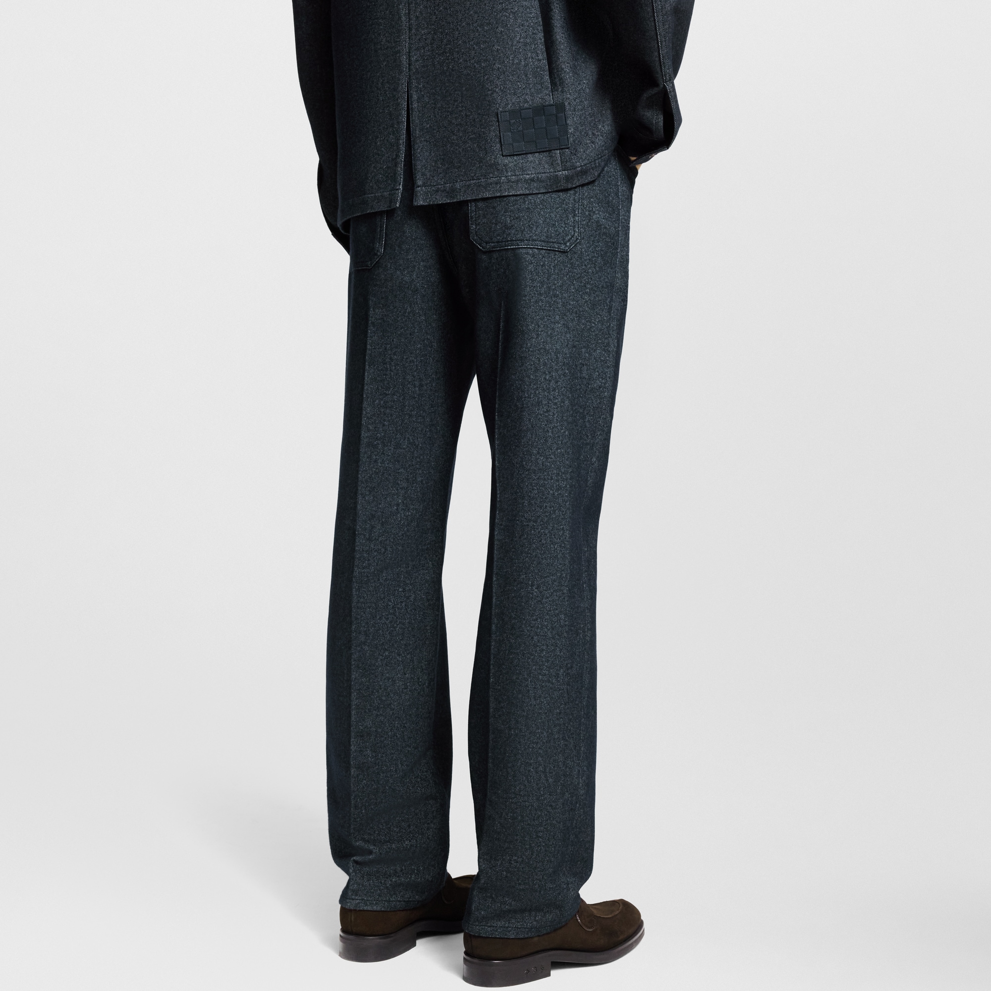  Ready-to-Wear Denim Cashmere Blend Formal Denim Pants | Louis Vuitton ® (Product zoom)