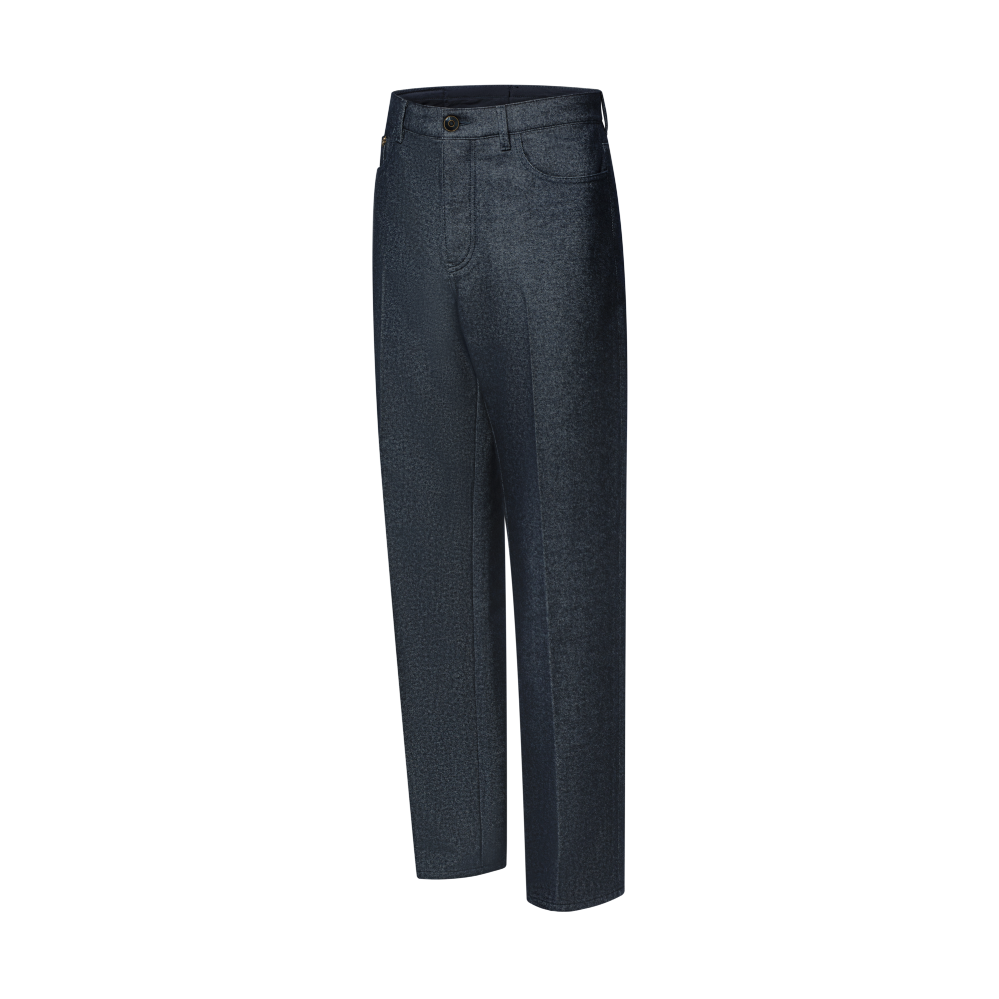  Ready-to-Wear Denim Cashmere Blend Formal Denim Pants | Louis Vuitton ® (Product zoom)