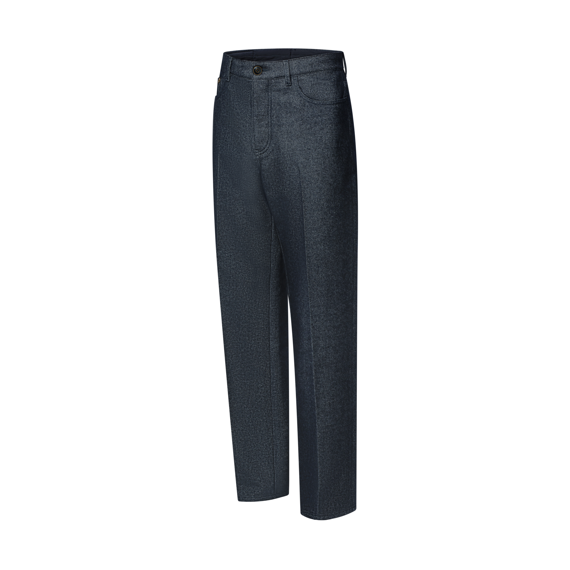Cashmere Blend Formal Denim Pants
