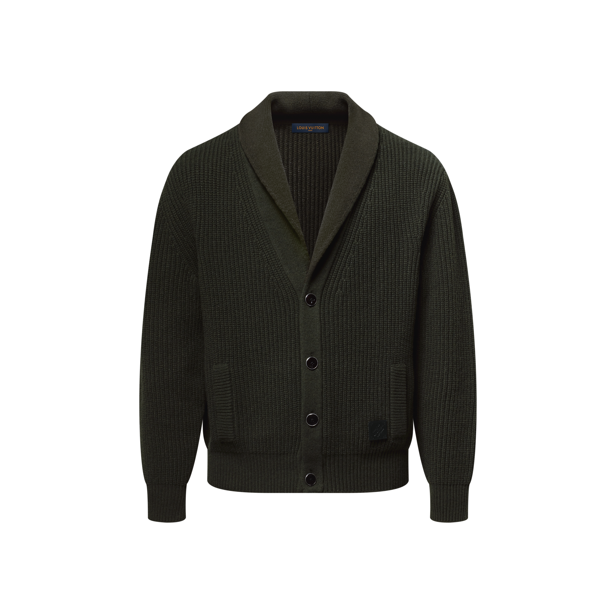 Cashmere Blend Shawl Collar Cardigan