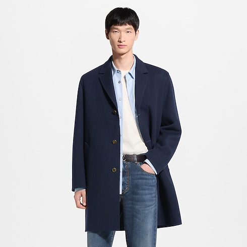 Ready-to-Wear All Ready-to-Wear Cashmere Double Face Coat | Louis Vuitton ® (Product zoom)