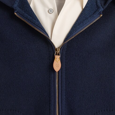 Ready-to-Wear All Ready-to-Wear Cashmere Double Face Hooded Blouson | Louis Vuitton ® (Product zoom)