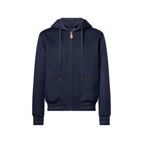 Ready-to-Wear All Ready-to-Wear Cashmere Double Face Hooded Blouson | Louis Vuitton ® (Product zoom)