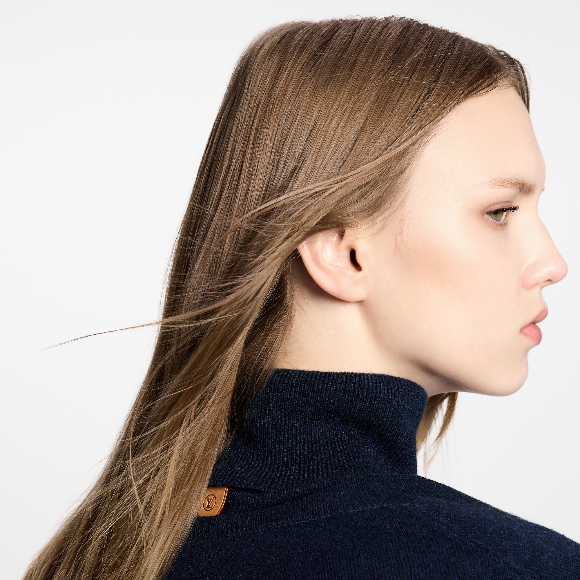Cashmere Double Neck Pullover