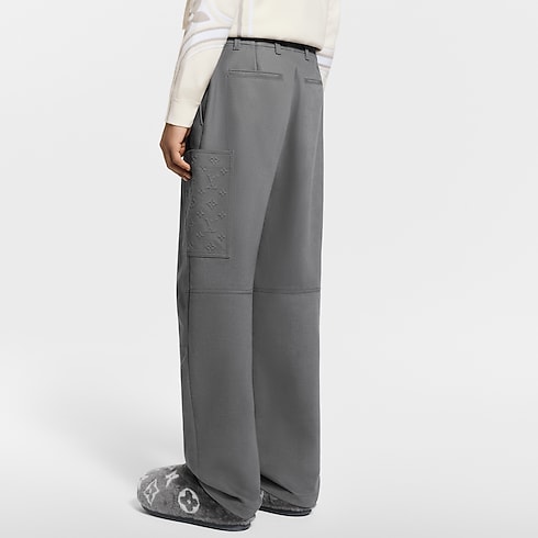 Ready-to-Wear Pants Cashmere Mix Cargo Pants | Louis Vuitton ® (Product zoom)