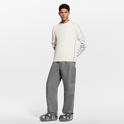 Ready-to-Wear Pants Cashmere Mix Cargo Pants | Louis Vuitton ® (Product zoom)