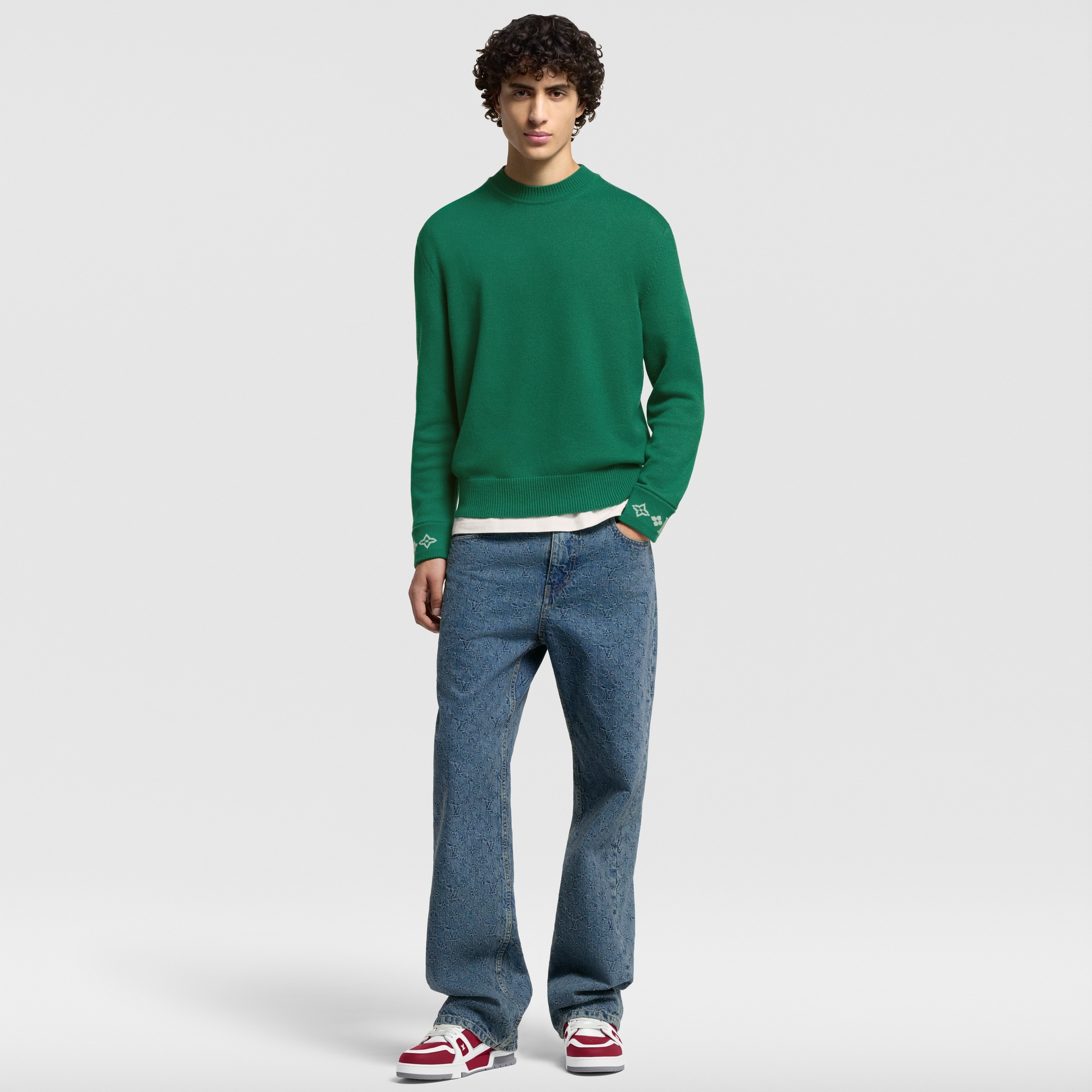  Ready-to-Wear All Ready-to-Wear Cashmere Pullover | Louis Vuitton ® (Product zoom)