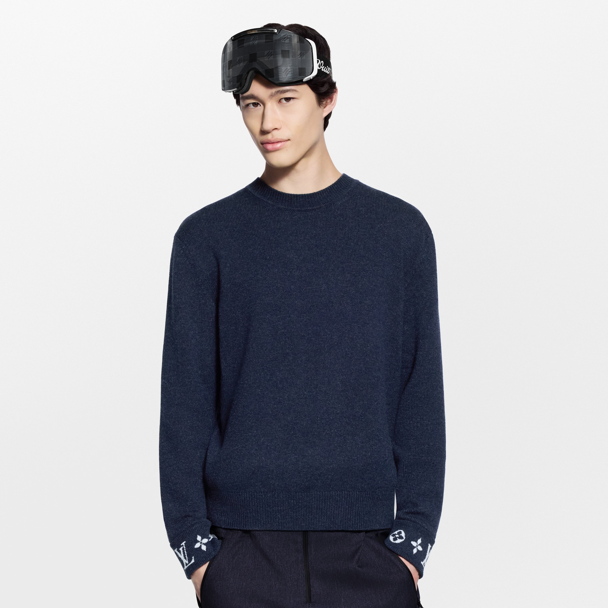  For Men LV Ski Cashmere Pullover | Louis Vuitton ® (Product zoom)