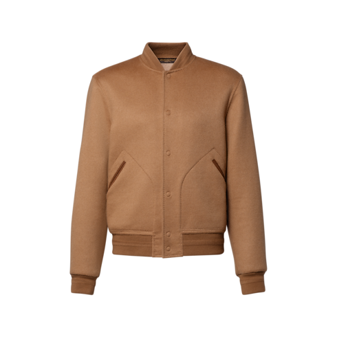 Ready-to-Wear All Ready-to-Wear Cashmere Vicuna Double Face Bomber | Louis Vuitton ® (Product zoom)