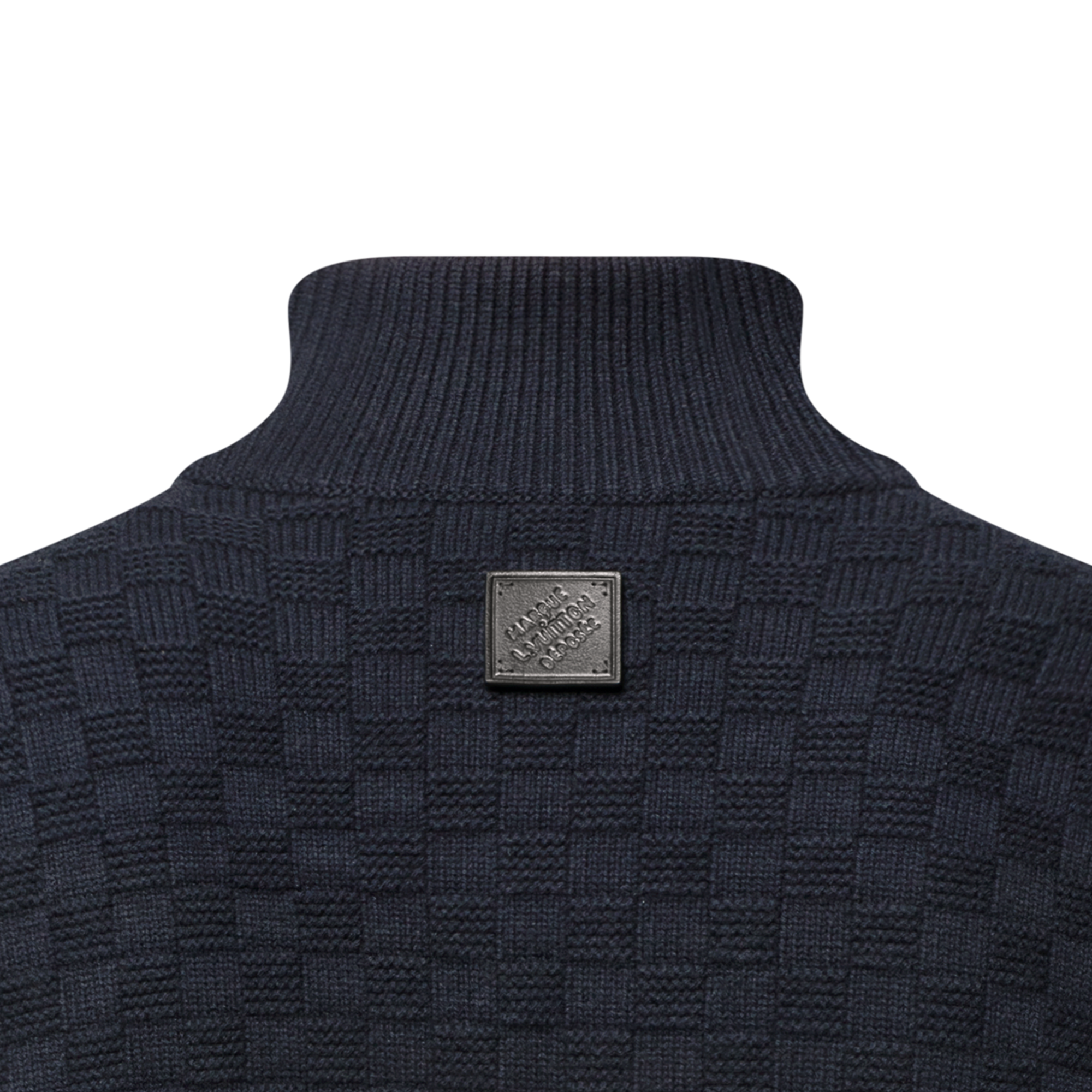 Cashmere-Wool Blend Half-Zip Pullover