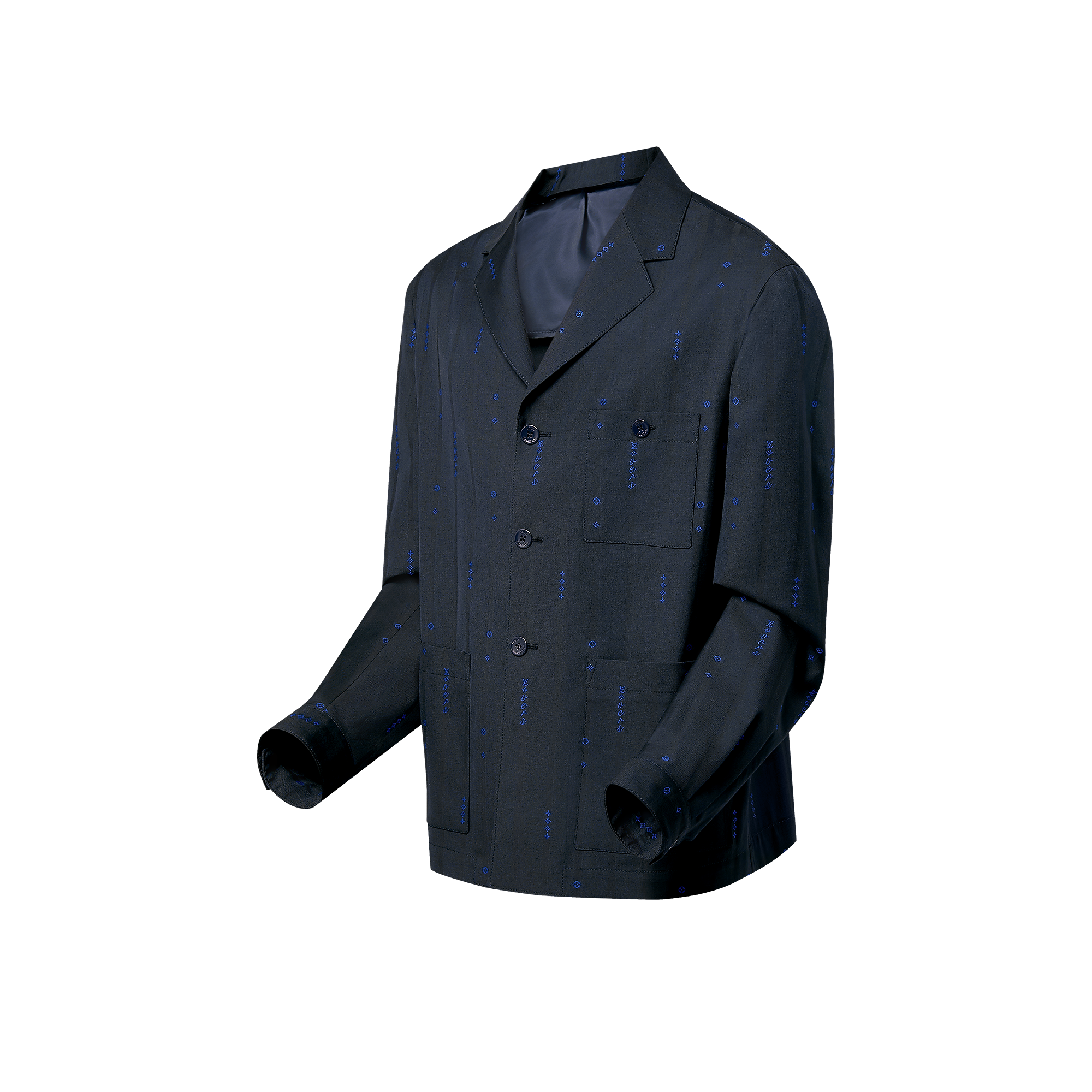 Casual Tailored Wool Jacket
