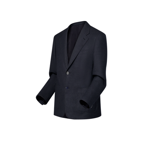 Ready-to-Wear Blazers and Jackets Casual Wool Blazer | Louis Vuitton ® (Product zoom)