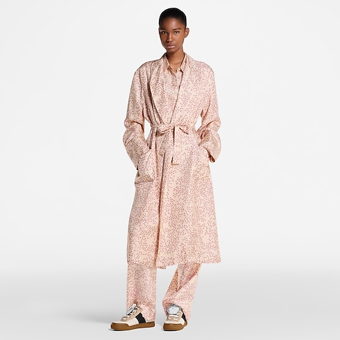 Ready-to-Wear Coats and Jackets Cat-and-Mouse Print Robe | Louis Vuitton ® (Product zoom)