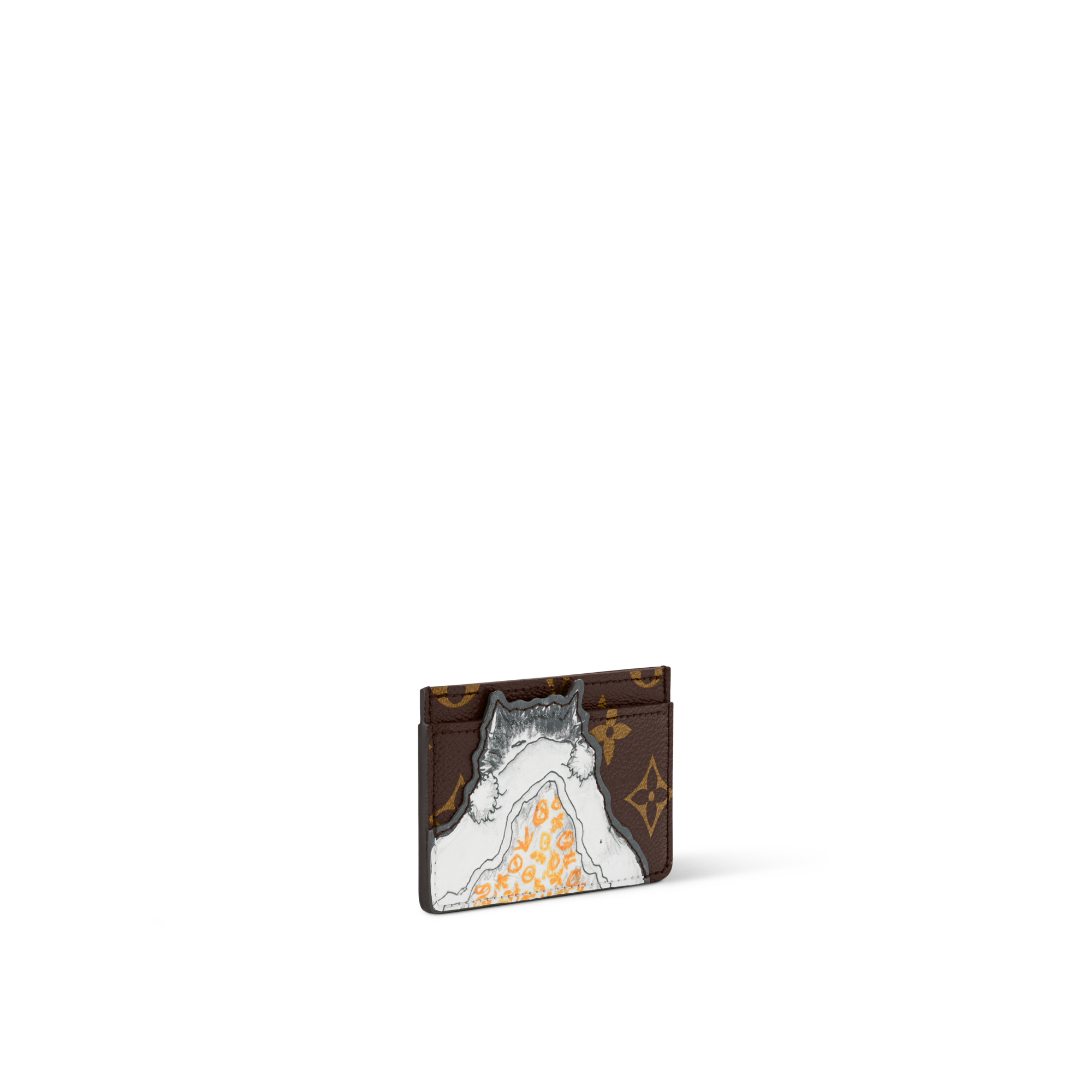 Monogram Small Leather Goods Card Holders and Key Holders Cat Nap Card Holder | Louis Vuitton ® (Product zoom)