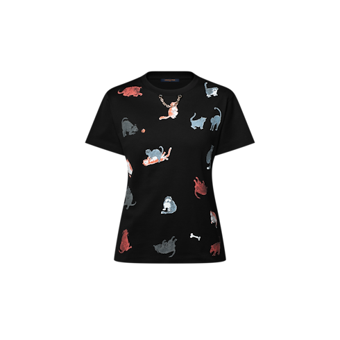 Ready-to-Wear Tops Cats and Dogs T-Shirt
| Louis Vuitton ® (Product zoom)