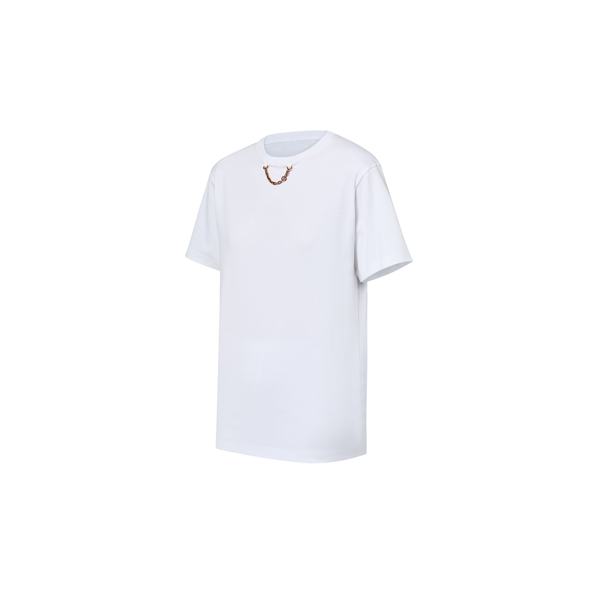  Ready-to-Wear Tops Chain Detail T-Shirt | Louis Vuitton ® (Product zoom)