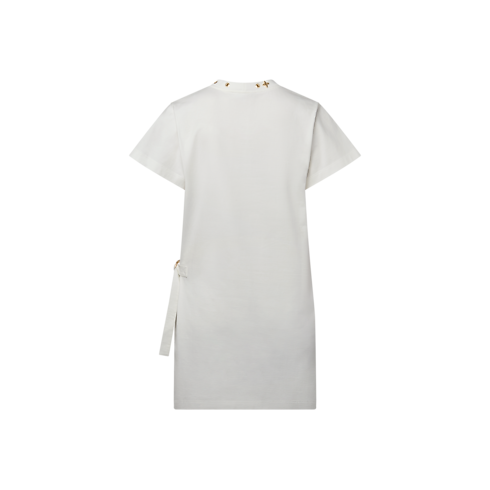 Ready-to-Wear Dresses Chain Detail T-Shirt Dress | Louis Vuitton ® (Product zoom)