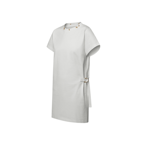 Ready-to-Wear Dresses Chain Detail T-Shirt Dress | Louis Vuitton ® (Product zoom)