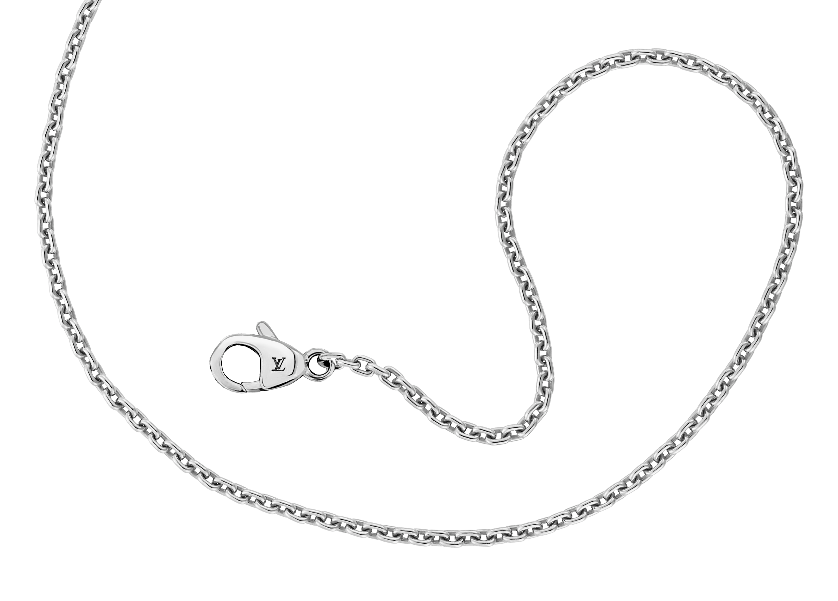  Categories Necklaces and Pendants  Chain in white gold | Louis Vuitton ® (Product zoom)