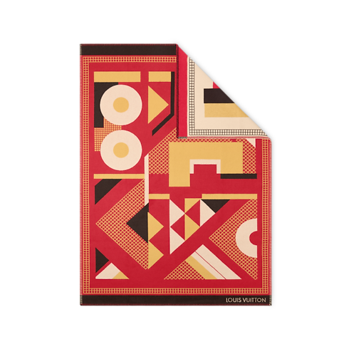 Home and Art of Dining Home Textiles Charleston Throw Blanket | Louis Vuitton ® (Product zoom)