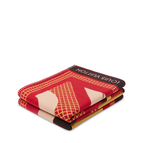Home and Art of Dining Home Textiles Charleston Throw Blanket | Louis Vuitton ® (Product zoom)