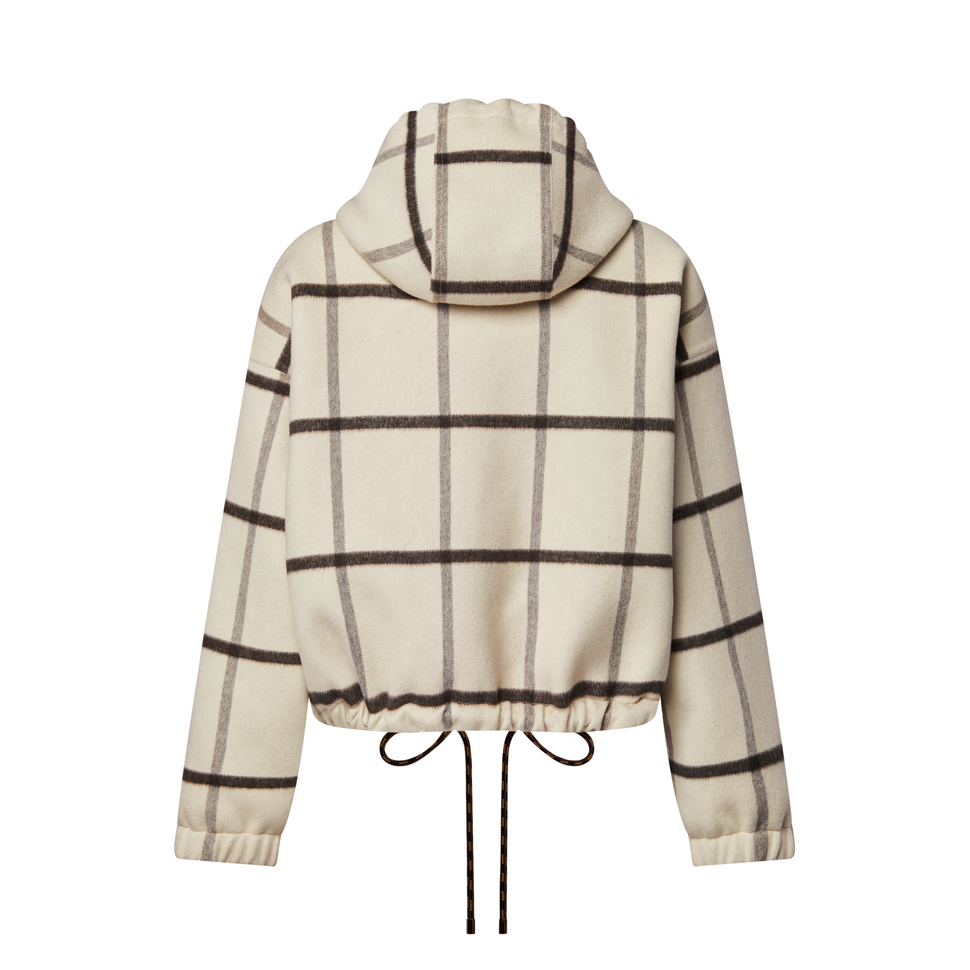  Ready-to-Wear Coats and Jackets Check Motif Hooded Jacket | Louis Vuitton ® (Product zoom)
