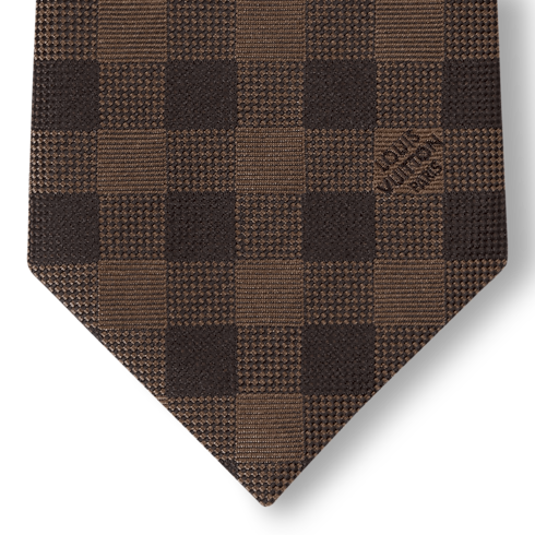 S00 Accessories Ties Check Tie | Louis Vuitton ® (Product zoom)