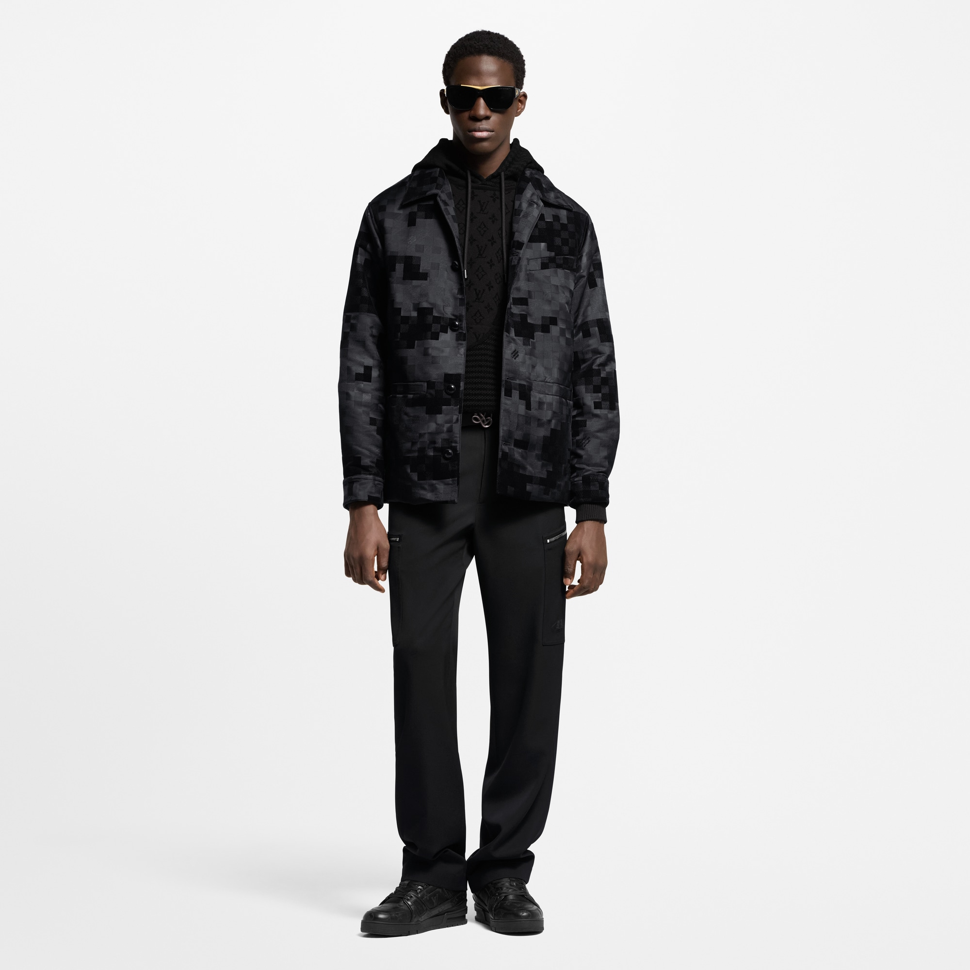  Ready-to-Wear Coats and Outerwear Chic Graphic Overshirt | Louis Vuitton ® (Product zoom)
