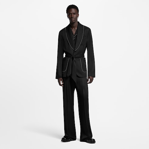 Ready-to-Wear All Ready-to-Wear Chic Silk Pajama Jacket | Louis Vuitton ® (Product zoom)