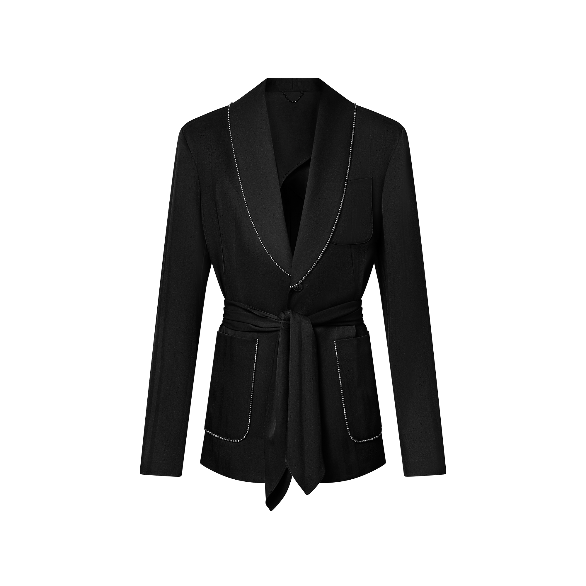 Chic Silk Pajama Jacket