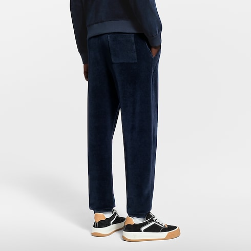 Ready-to-Wear All Ready-to-Wear Chic Velvet Track Pants | Louis Vuitton ® (Product zoom)