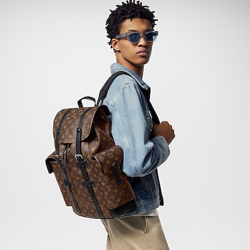 Monogram Macassar Canvas Travel All Luggage and Accessories Christopher MM | Louis Vuitton ® (Product zoom)