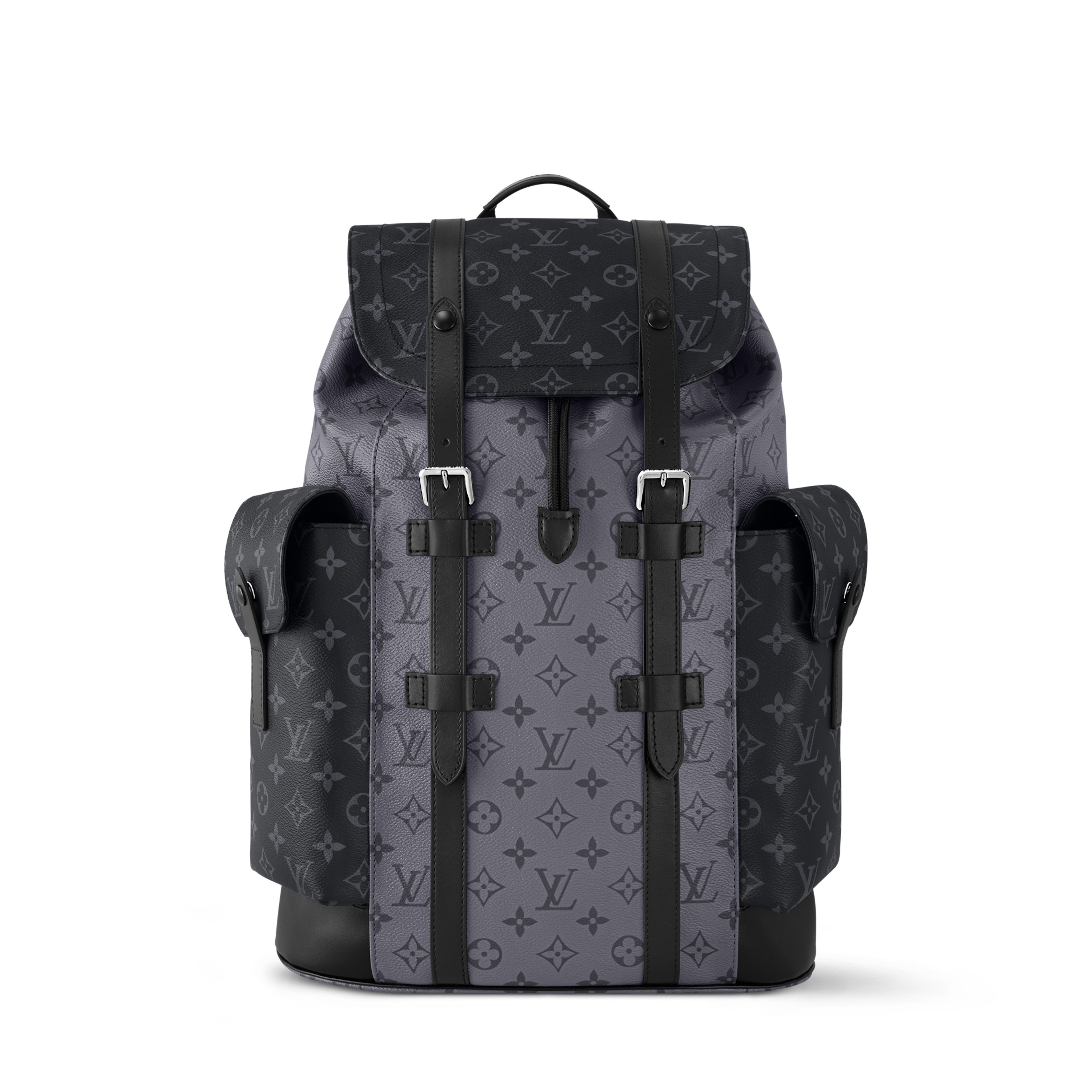 LV Monogram Eclipse Black & Grey Logo Print | LOUIS VUITTON®