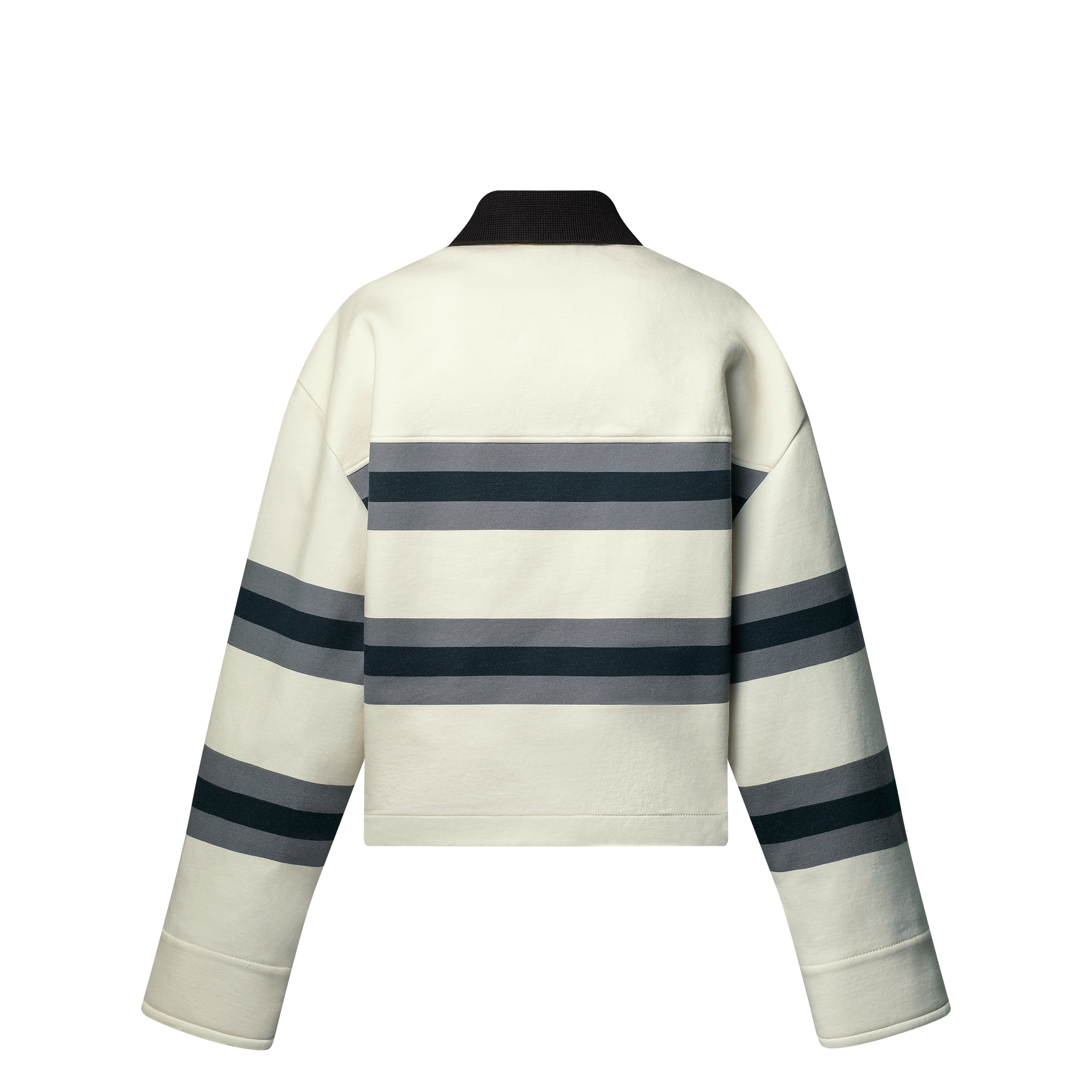 Chunky Stripes Polo Top