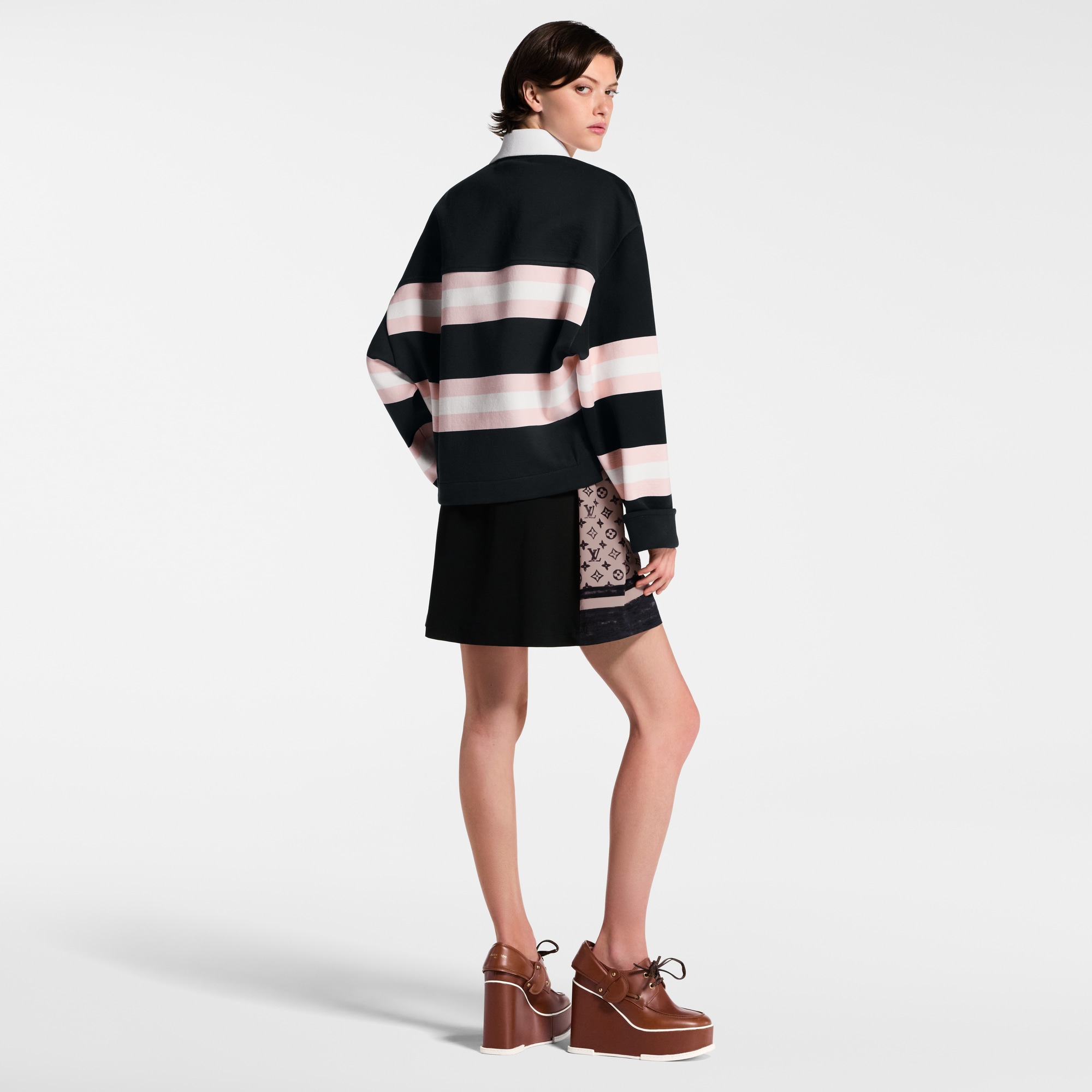  Ready-to-Wear Tops Chunky Stripes Polo Top | Louis Vuitton ® (Product zoom)