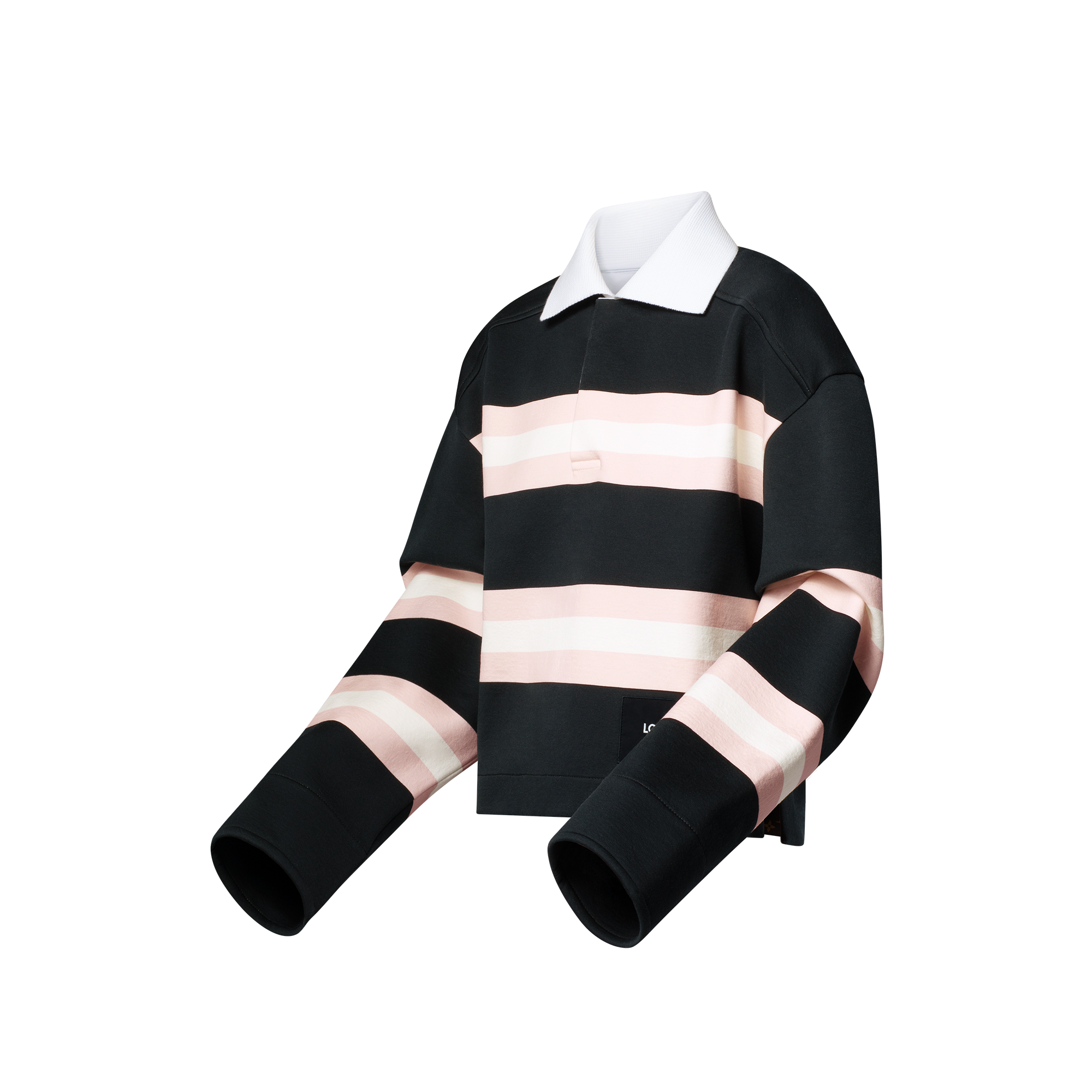  Ready-to-Wear Tops Chunky Stripes Polo Top | Louis Vuitton ® (Product zoom)