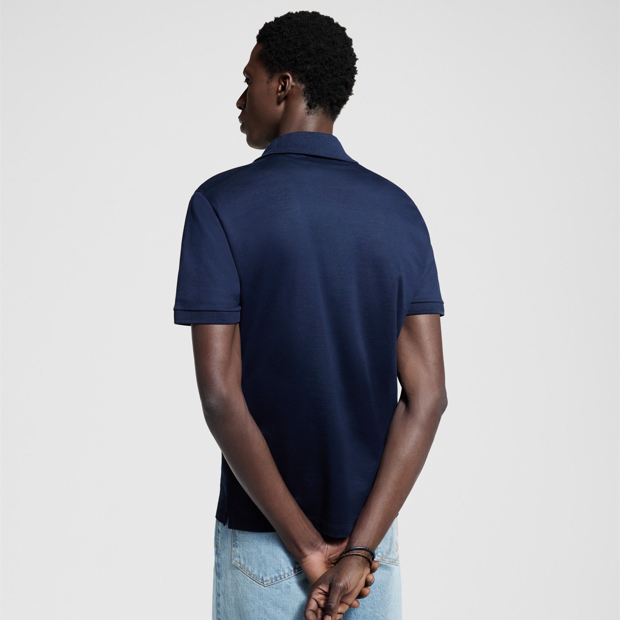  Ready-to-Wear T-Shirts and Polos Classic Short Sleeve Pique Polo | Louis Vuitton ® (Product zoom)